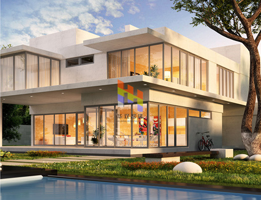 私家后花园钢结构民宿