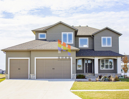 广安城郊轻钢别墅项目