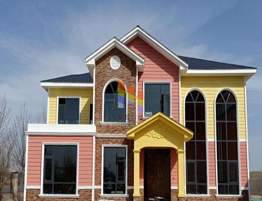 成都景区轻钢别墅项目